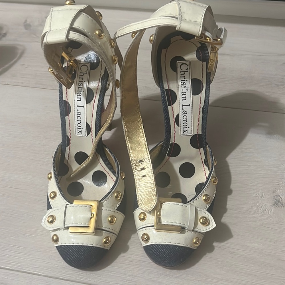 Vintage Christian lacroix heels